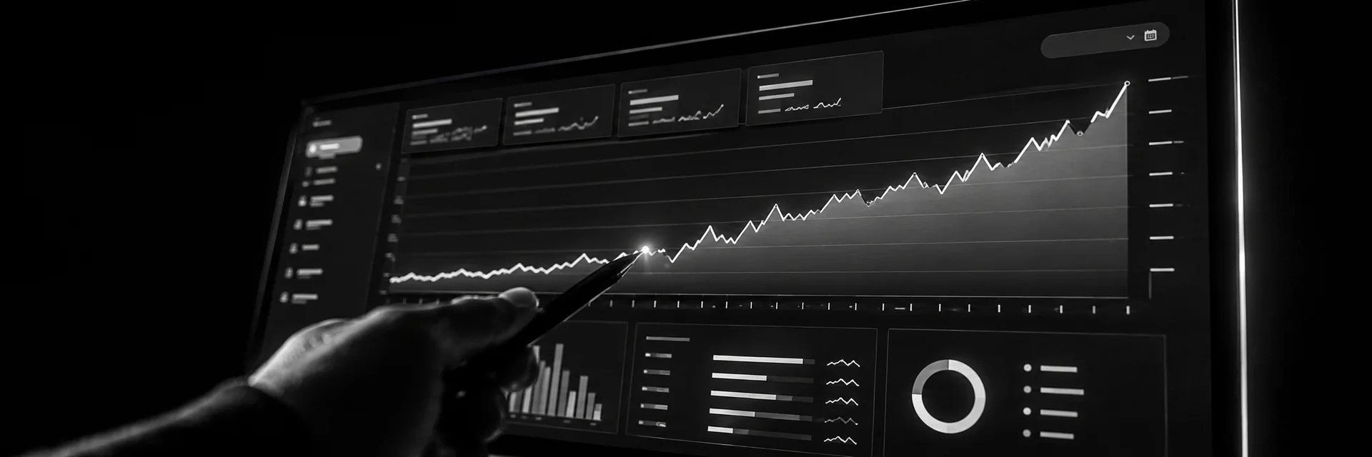 Dashboard de Google Search Console mostrando crecimiento de clics orgánicos